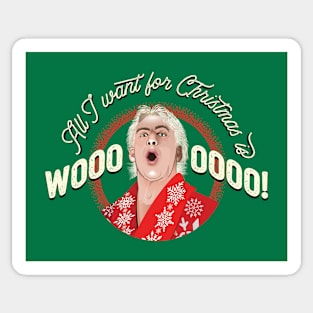 All I Want for Christmas is WOOOO! Sticker